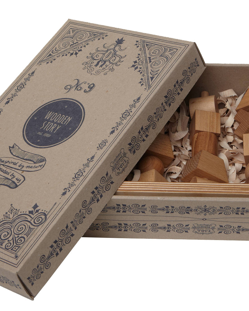 Stacking Montessori Toy Natural