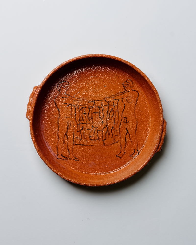 Frieze Plate- Fishing Net