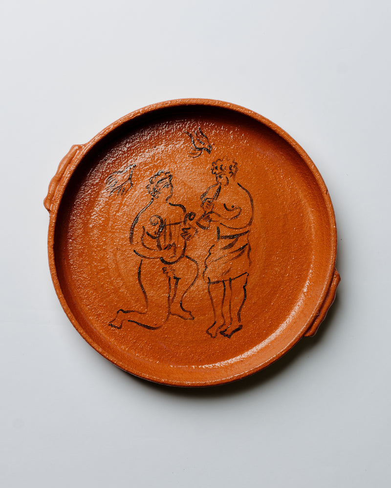 Frieze Plate - Lyre