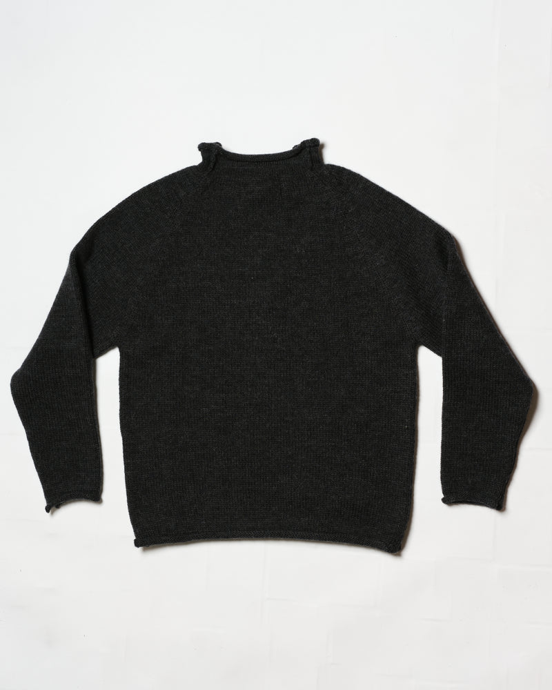 Fisherman Sweater, Charcoal