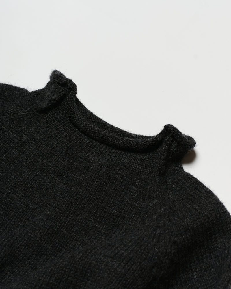 Fisherman Sweater, Charcoal