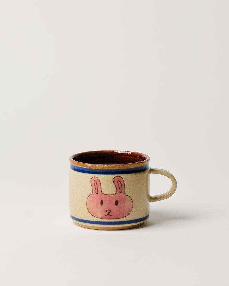 Pink Rabbit Mug