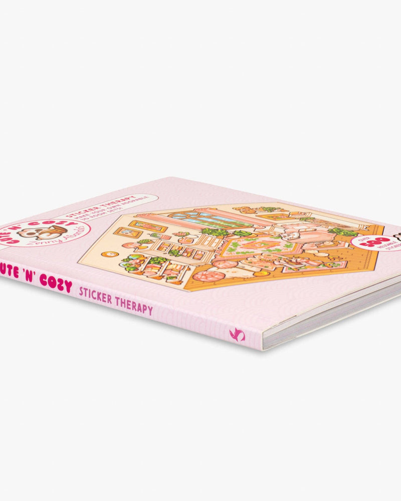 Cute 'n' Cozy Sticker Therapy (Cute 'n' Cozy Sticker Therapy Series)