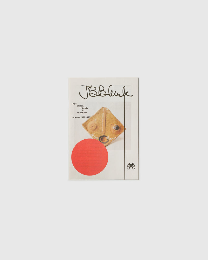 JB Blunk Cups, plates, bowls & sculptures: ceramics 1950–1999