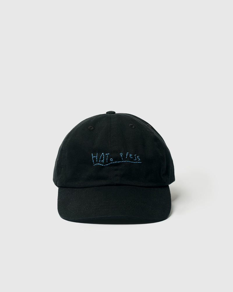 Hato Press x Lundi Embroidered Cap – Black