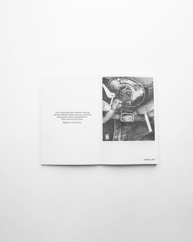 Smoking Hot Horses Zine - Second View