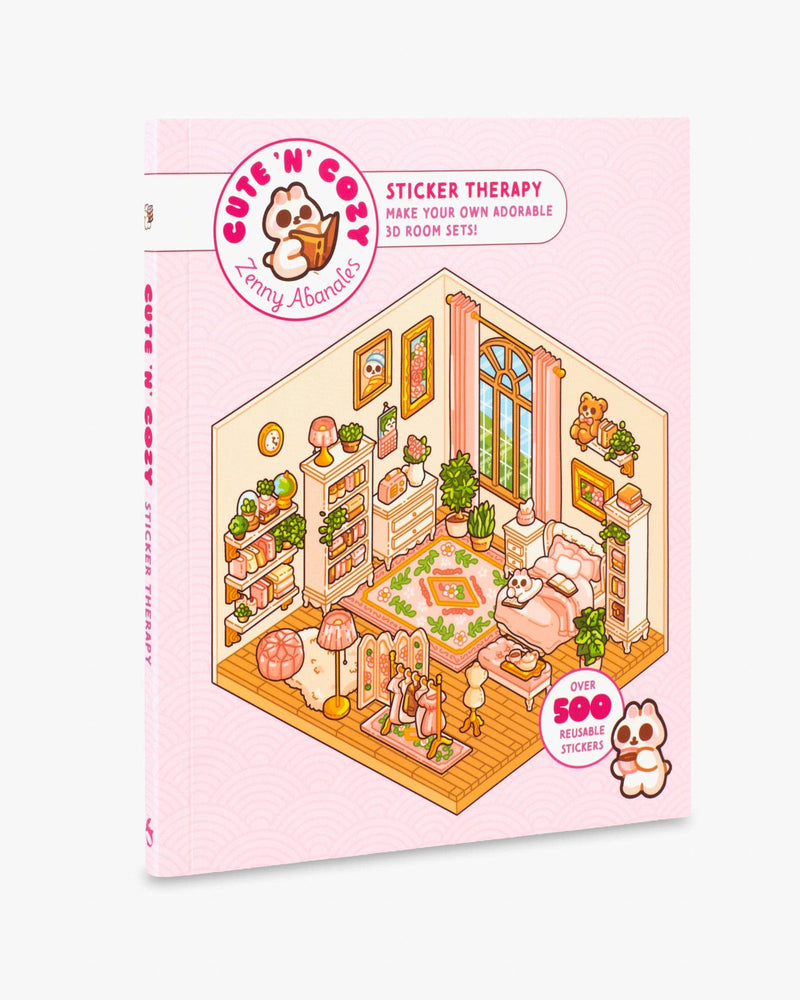 Cute 'n' Cozy Sticker Therapy (Cute 'n' Cozy Sticker Therapy Series)