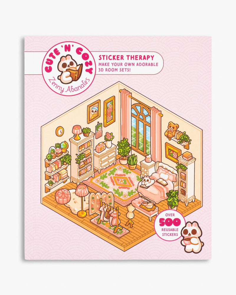 Cute 'n' Cozy Sticker Therapy (Cute 'n' Cozy Sticker Therapy Series)